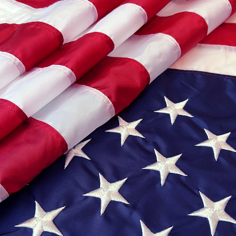 Luckybay American Flag – Premium Outdoor USA Flag with Embroidered Stars, Heavy - Duty Fabric, Durable US Flag for Outside Display by Luckybay | Home & Garden > Decor > Flags & Banners > Flags | Amurx