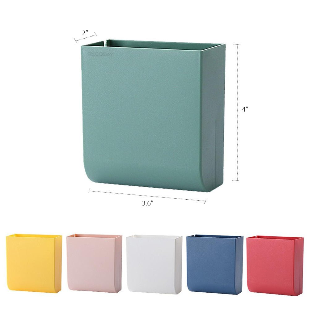 Luckybay D4 Wall Mount Phone Holder – Adhesive Stand with Cable Hole for Charging Phones, TV Remotes & Accessories – Multipurpose Organizer for Home & RV by Luckybay | Wall Mount Phone Holders & Stands | Amurx