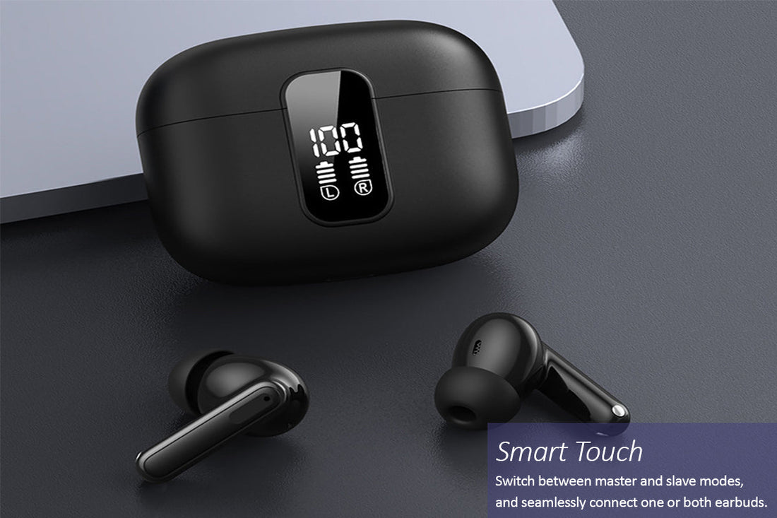 Kamon K40 Wireless Earbuds — ENC Calls, 28H Battery, Type-C Fast Charging - Luckybay