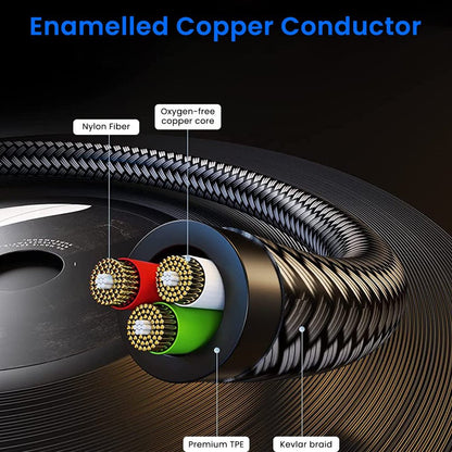 Amurx USB - C to 2RCA Audio Cable – Type - C to Stereo RCA Jack Adapter for Speakers, Amplifiers, Home Theater & Car Audio Systems by Amurx | Electronics > Electronics Accessories > Cables | Amurx