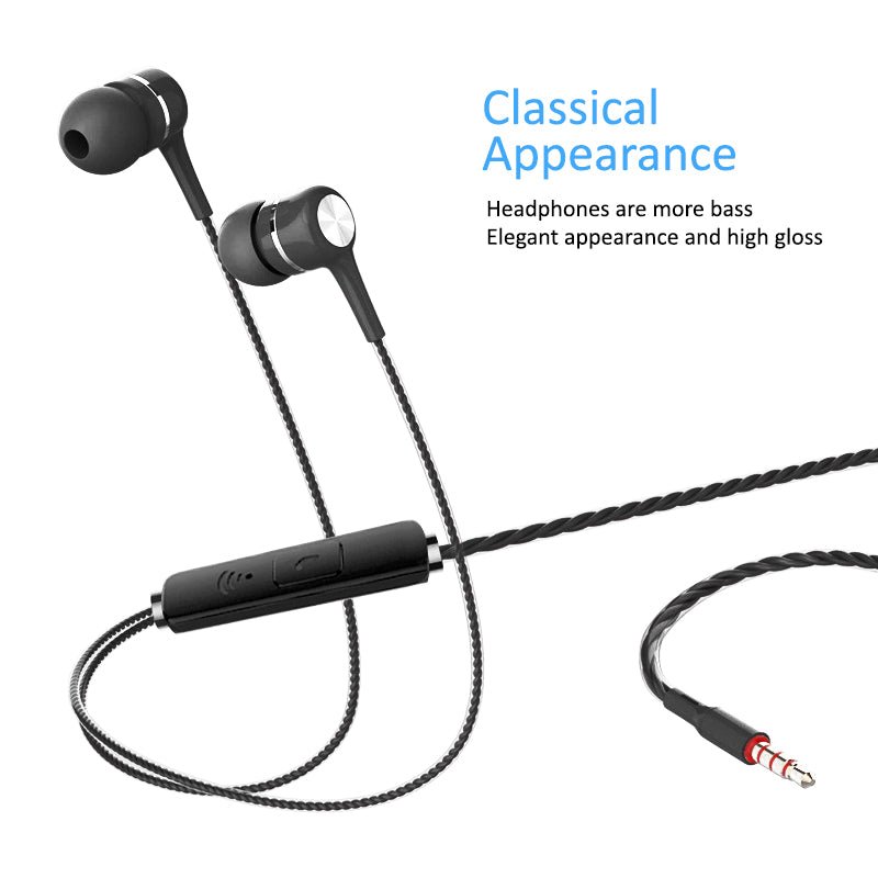 Kamon 5 - Pack Wired Earbuds with Mic & Remote – In - Ear Stereo 3.5mm Headphones by Kamon | Electronics > Audio > headphones | Amurx