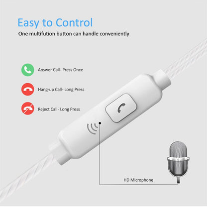 Kamon 5 - Pack Wired Earbuds with Mic & Remote – In - Ear Stereo 3.5mm Headphones by Kamon | Electronics > Audio > headphones | Amurx