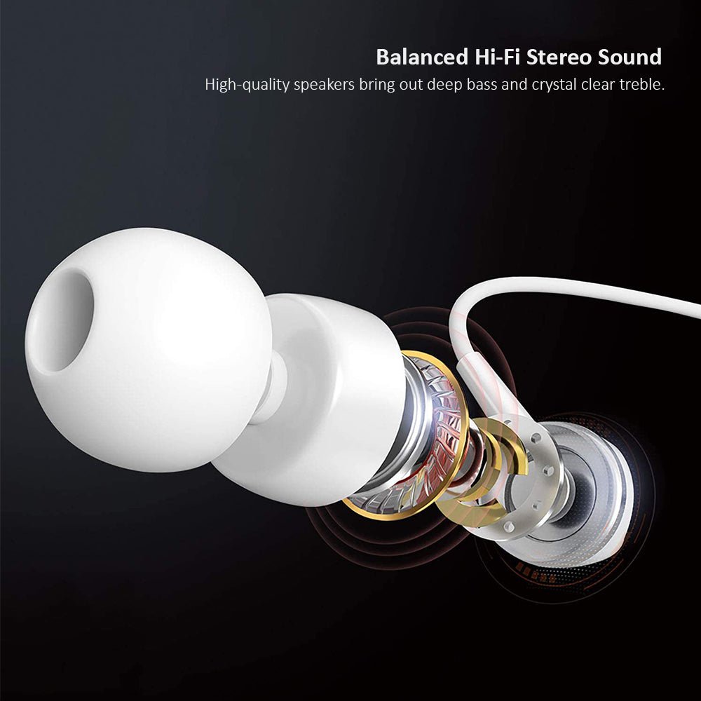 Kamon 5 - Pack Wired Earbuds with Mic & Remote – In - Ear Stereo 3.5mm Headphones by Kamon | Electronics > Audio > headphones | Amurx