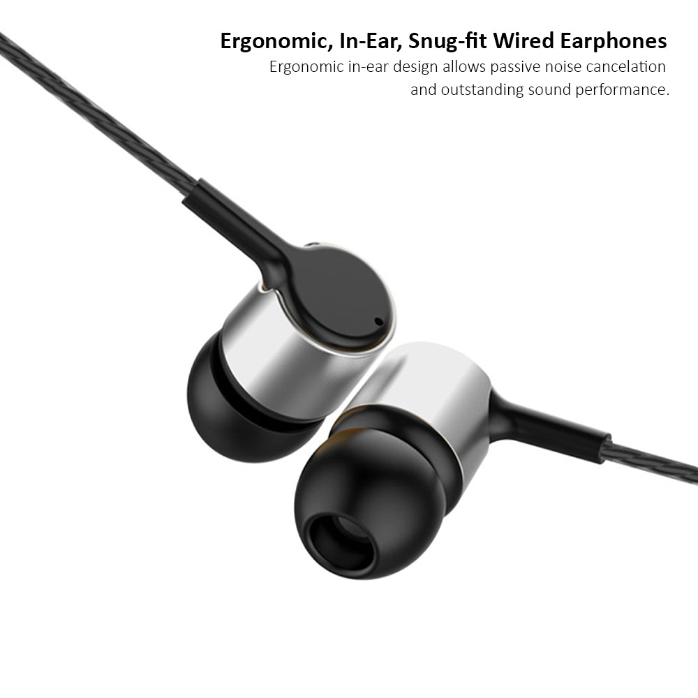 Kamon 5 - Pack Wired Earbuds with Mic & Remote – In - Ear Stereo 3.5mm Headphones by Kamon | Electronics > Audio > headphones | Amurx