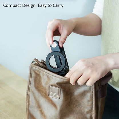 Kamon Airplane Phone Holder for MagSafe – Universal Travel Mount with 360° Rotation, Hands - Free Viewing, Pocket - Size Essential for iPhone 12/13/14/15/16 by Kamon | Electronics > Communications > Telephony > Mobile Phone Accessories > Mobile Phone Mounts | Amurx