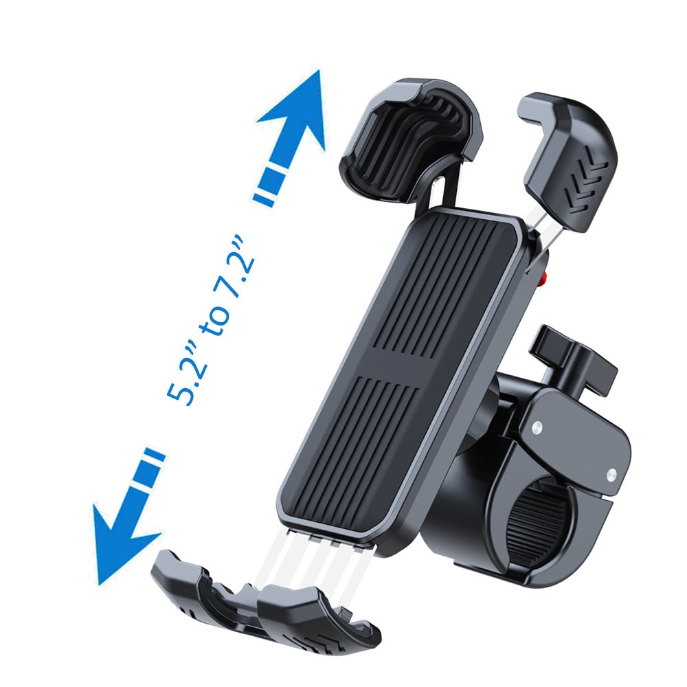 Kamon Bike Phone Mount Holder M296 – Motorcycle & Scooter Handlebar Phone Clamp with 360° Rotation, Camera - Friendly Design – Fits 4.5" - 7.0" Phone by Kamon | Vehicles & Parts > Vehicle Parts & Accessories > Vehicle Electronics Accessories > Vehicle Mounts | Amurx