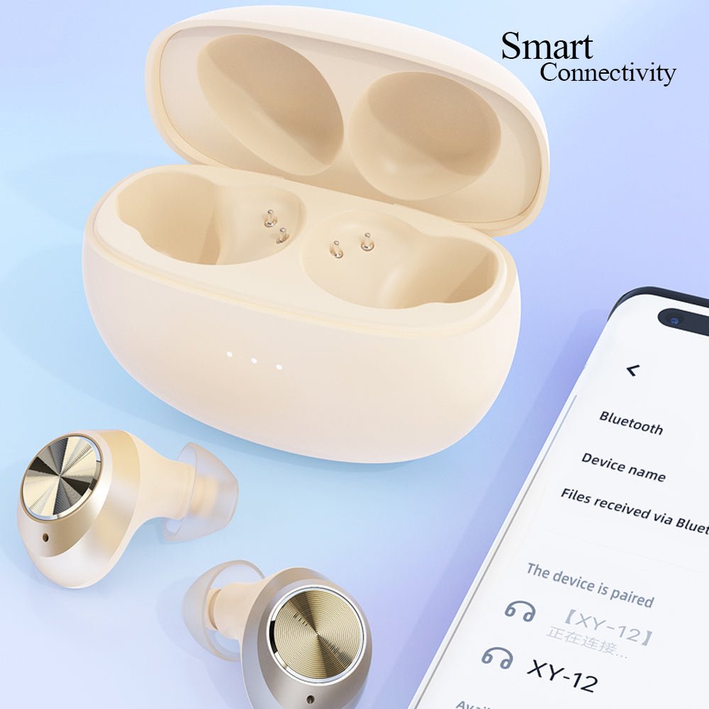 Kamon K12 Wireless Earbuds with Charging Case, Bluetooth 5.3 In - Ear Headphones with Mic, Waterproof Stereo Sound by Kamon | Electronics > Audio > headphones | Amurx