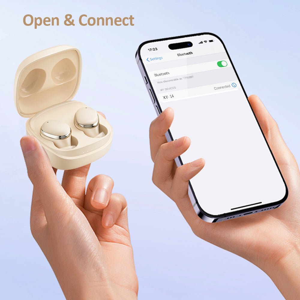 Kamon K14 Wireless Earbuds – Bluetooth 5.3 with Mic & Charging Case by Kamon | Electronics > Audio > headphones | Amurx