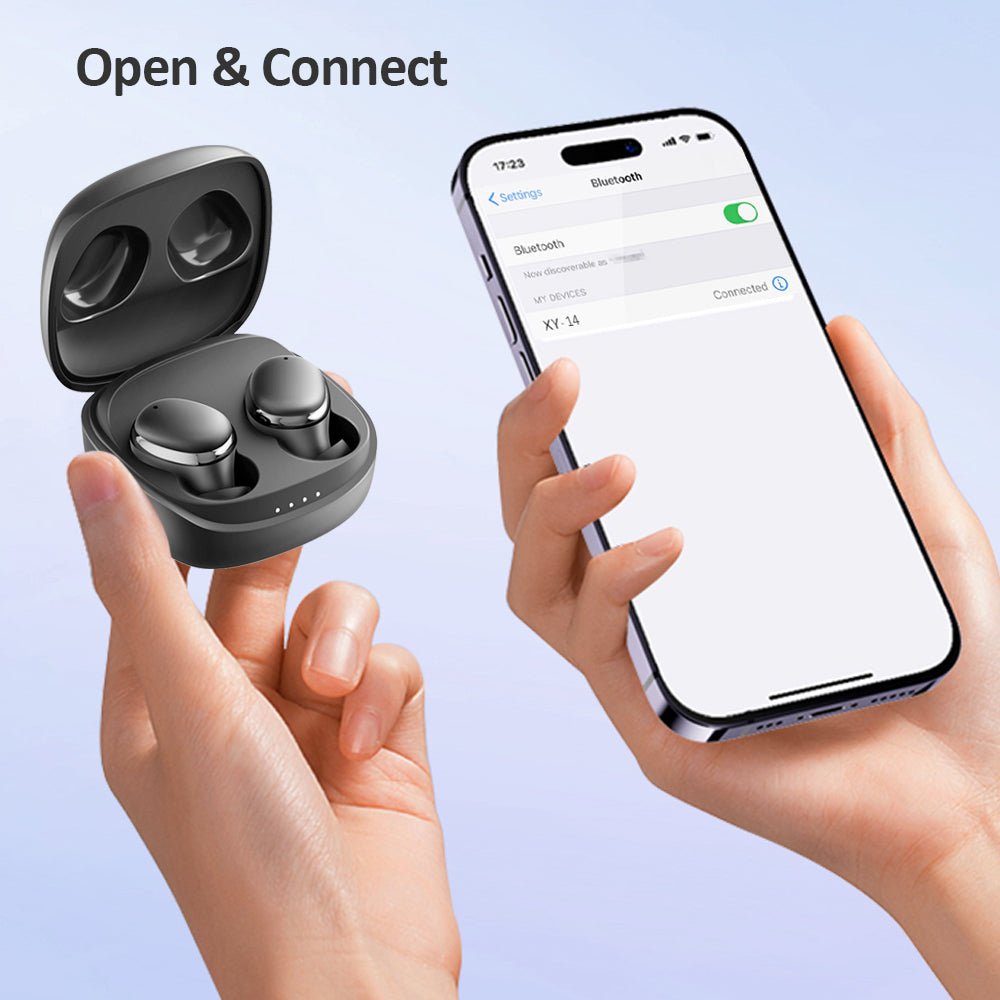 Kamon K14 Wireless Earbuds – Bluetooth 5.3 with Mic & Charging Case by Kamon | Electronics > Audio > headphones | Amurx