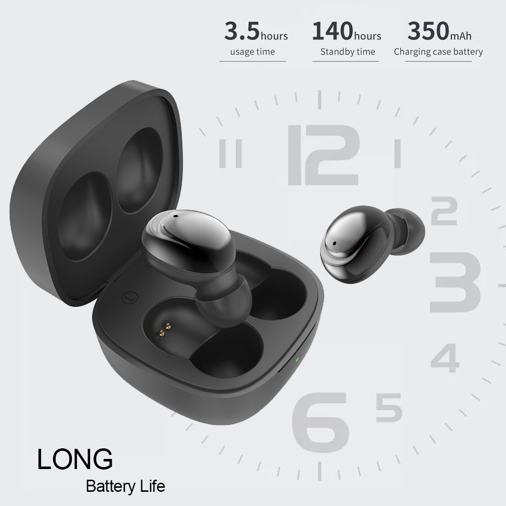 Kamon K30 Wireless Bluetooth 5.1 Earbuds with Mic & Charging Case – Touch Control, Waterproof In - Ear Headphones with Stereo Sound for iPhone & Samsun by Kamon | Electronics > Audio > headphones | Amurx