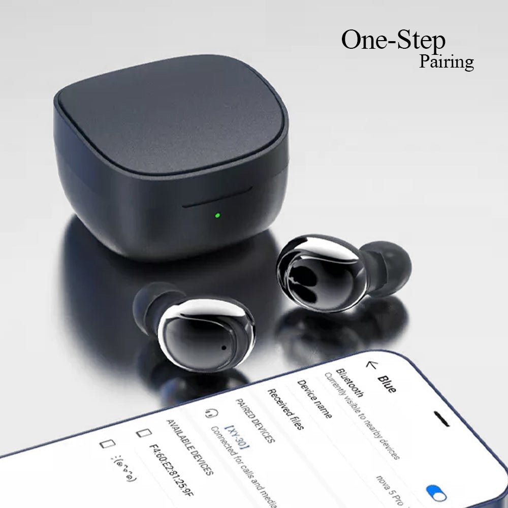 Kamon K30 Wireless Bluetooth 5.1 Earbuds with Mic & Charging Case – Touch Control, Waterproof In - Ear Headphones with Stereo Sound for iPhone & Samsun by Kamon | Electronics > Audio > headphones | Amurx