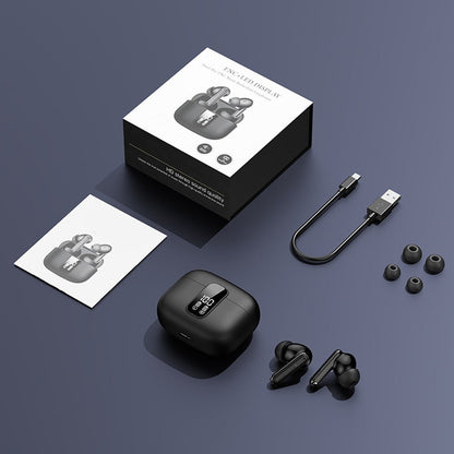 Kamon K40 Bluetooth 5.3 Wireless Earbuds with Mic, LED Display, Waterproof by Kamon | Electronics > Audio > headphones | Amurx