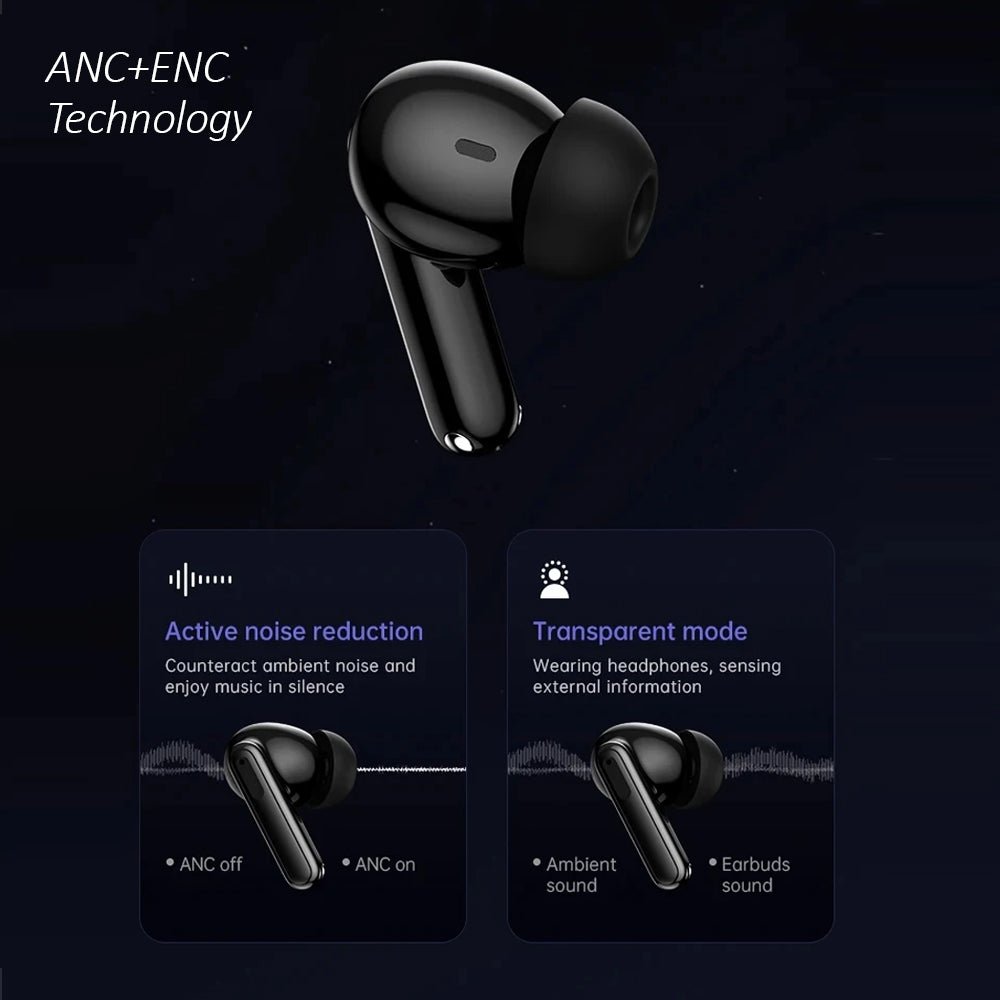 Kamon K40 Bluetooth 5.3 Wireless Earbuds with Mic, LED Display, Waterproof by Kamon | Electronics > Audio > headphones | Amurx