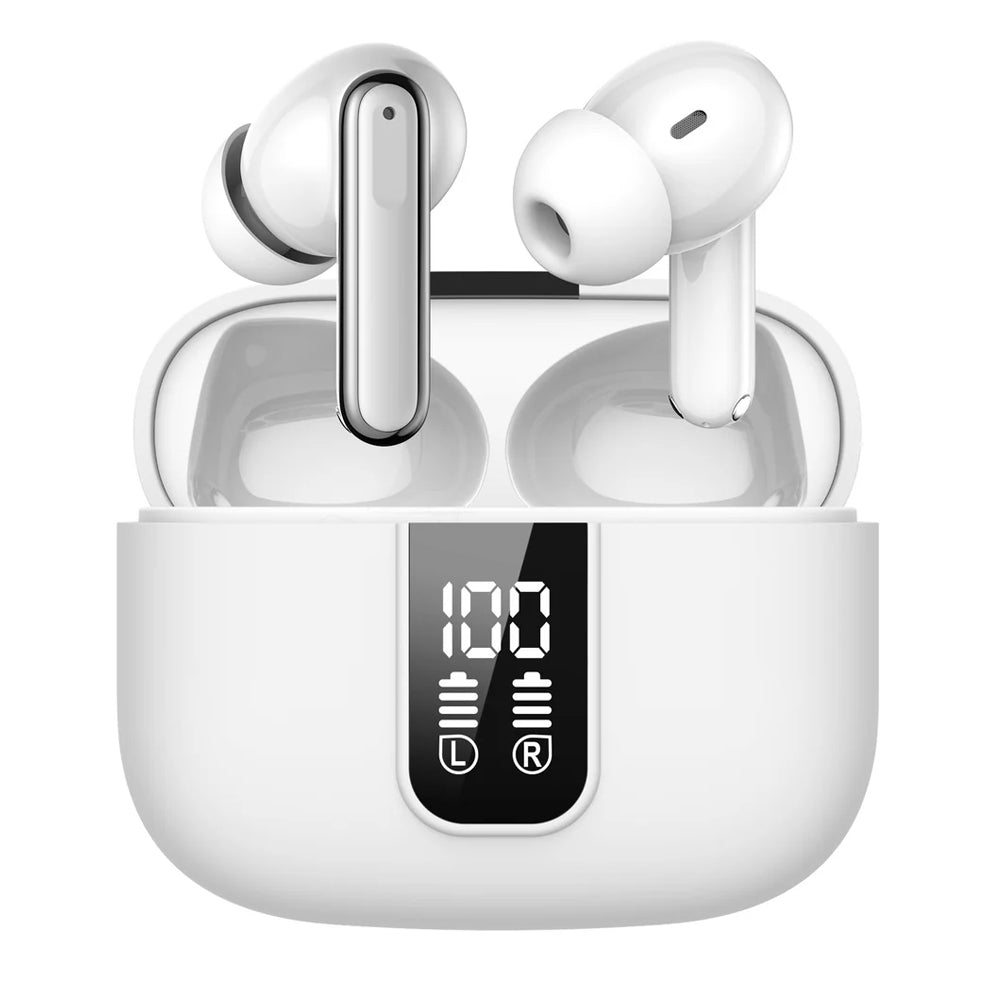 Kamon K40 Bluetooth 5.3 Wireless Earbuds with Mic, LED Display, Waterproof by Kamon | Electronics > Audio > headphones | Amurx