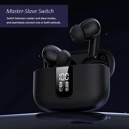 Kamon K40 Bluetooth 5.3 Wireless Earbuds with Mic, LED Display, Waterproof by Kamon | Electronics > Audio > headphones | Amurx