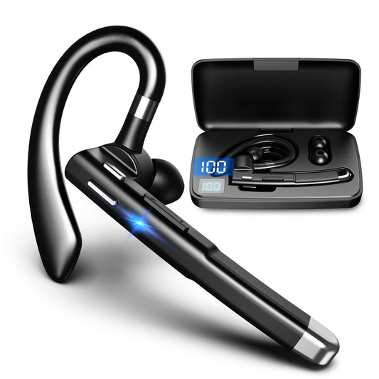 Kamon K520 Wireless Bluetooth 5.1 Earbuds with Mic & Charging Case – Hands - Free Headset for Driving & Office – Compatible with iPhone & Android by Kamon | Electronics > Audio > headphones | Amurx