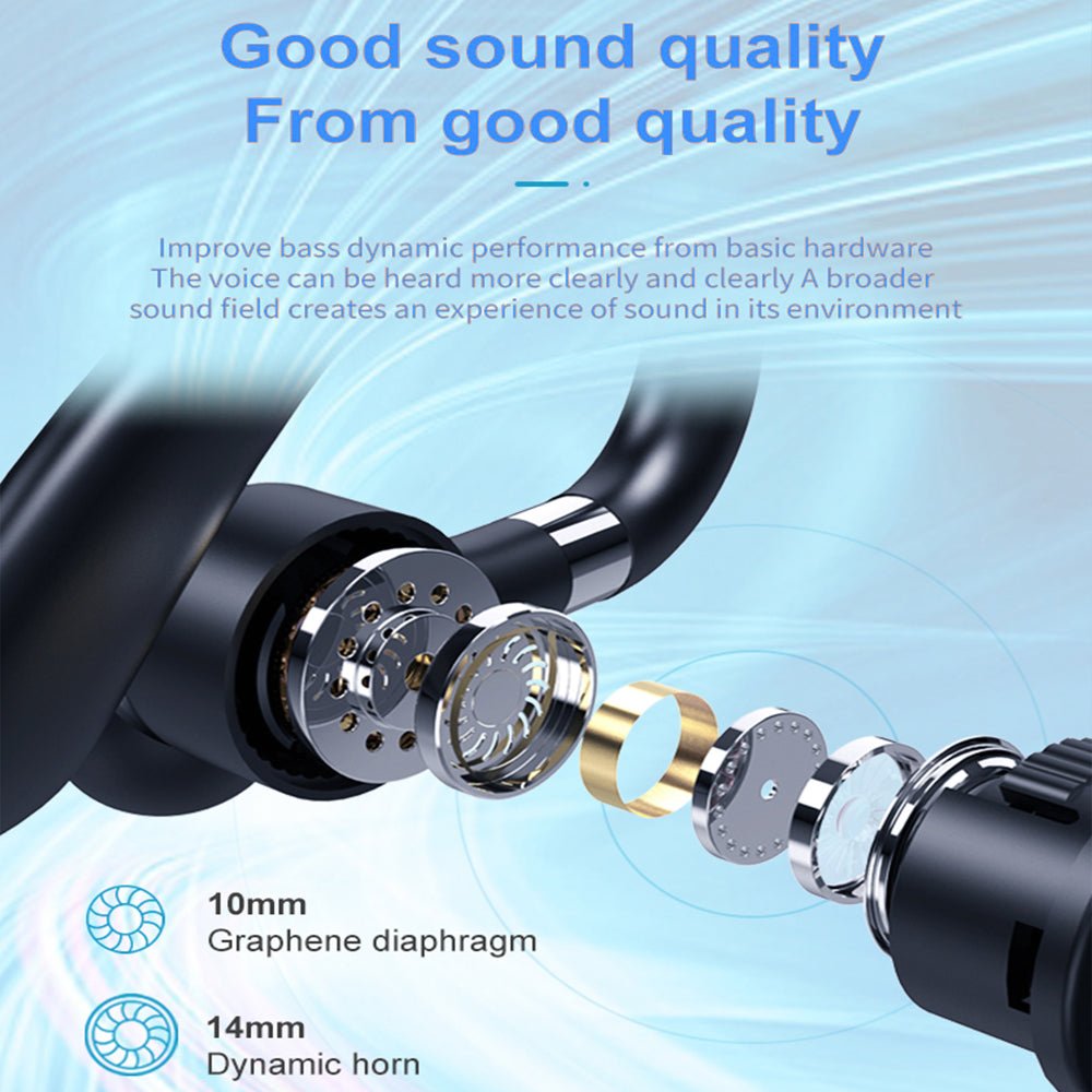 Kamon K520 Wireless Bluetooth 5.1 Earbuds with Mic & Charging Case – Hands - Free Headset for Driving & Office – Compatible with iPhone & Android by Kamon | Electronics > Audio > headphones | Amurx