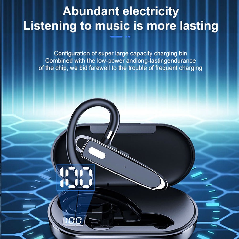 Kamon K530 Wireless Bluetooth 5.1 Earbuds with Mic & Charging Case – Hands - Free Headset for Driving & Office – Compatible with iPhone & Android by Kamon | Electronics > Audio > headphones | Amurx