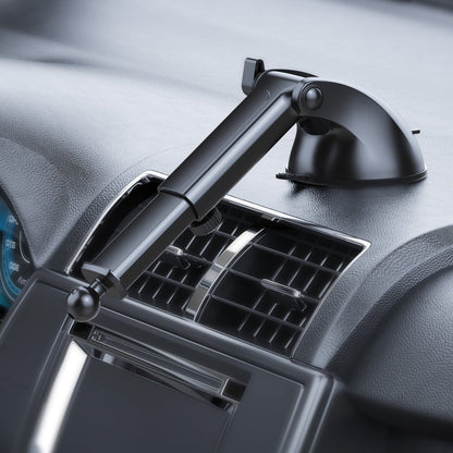 Kamon Replacement Suction Cup Mount – Dashboard & Windshield 17mm Ball Joint with Telescopic Arm for Phone Holder, Magnetic Mount & GPS by Kamon | Cell Phone Mounts & Holders | Amurx