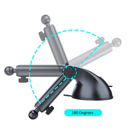 Kamon Replacement Suction Cup Mount – Dashboard & Windshield 17mm Ball Joint with Telescopic Arm for Phone Holder, Magnetic Mount & GPS by Kamon | Cell Phone Mounts & Holders | Amurx