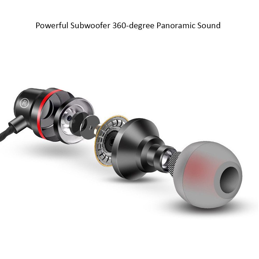 Kamon Wired Earbuds with Mic & Remote – In - Ear 3.5mm Headphones by Kamon | Electronics > Audio > headphones | Amurx