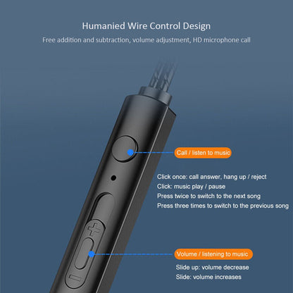 Kamon Wired Earbuds with Mic & Remote – In - Ear 3.5mm Headphones - Luckybay