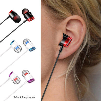 Kamon Wired Earbuds with Mic & Remote – In - Ear 3.5mm Headphones by Kamon | Electronics > Audio > headphones | Amurx