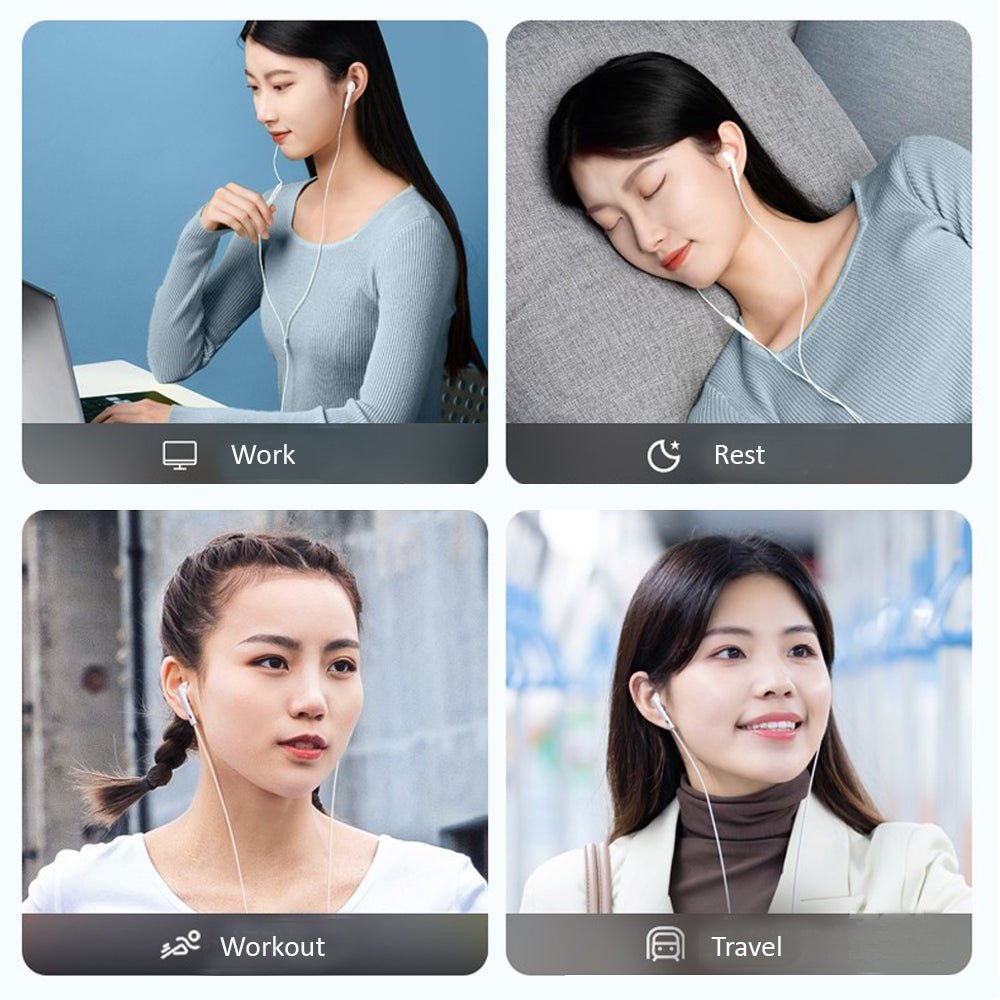 Kamon Wired Earbuds with Mic & Remote – In - Ear 3.5mm Headphones by Kamon | Electronics > Audio > headphones | Amurx