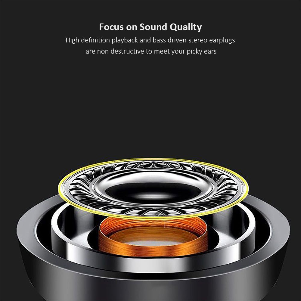 Kamon Wired Earbuds with Mic & Remote – In - Ear 3.5mm Headphones by Kamon | Electronics > Audio > headphones | Amurx