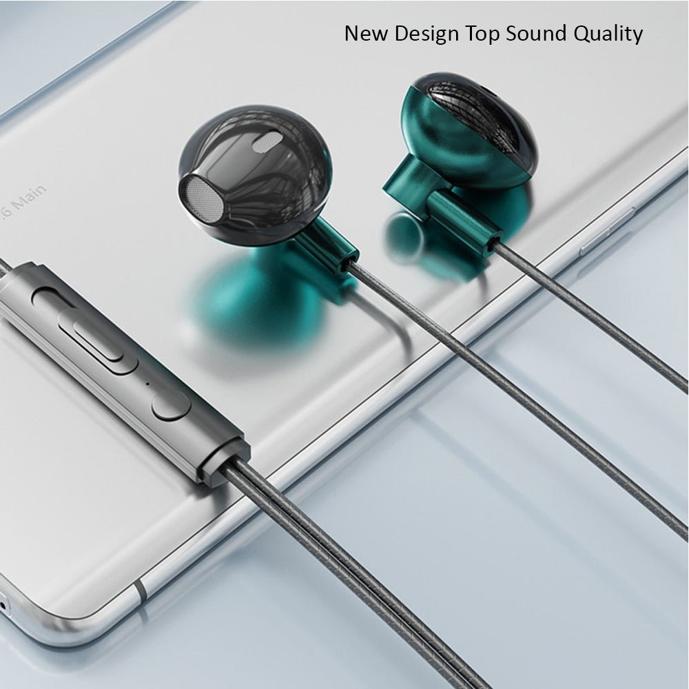 Kamon Wired Earbuds with Mic & Remote – In - Ear 3.5mm Headphones by Kamon | Electronics > Audio > headphones | Amurx