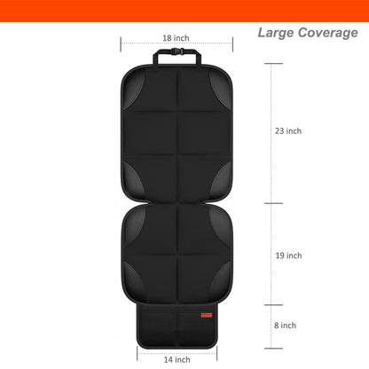 Luckybay 2 - in - 1 Car Seat Protector & Kick Mat – Kids Backseat Organizer with Tablet Holder, Storage Pockets & Waterproof Cover by Luckybay | Vehicles & Parts > Vehicle Parts & Accessories > Vehicle Interior Accessories > Vehicle Organizers | Amurx