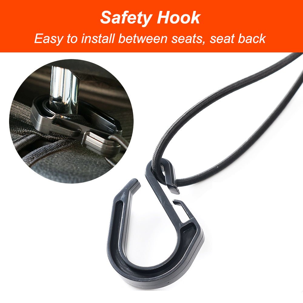 Luckybay 3 - Layer Car Mesh Organizer – Seat Back Net Barrier for Pets & Kids, Between Seat Purse Holder & Universal Car Storage Mesh for SUV/Truck by Luckybay | Vehicles & Parts > Vehicle Parts & Accessories > Vehicle Interior Accessories > Vehicle Organizers | Amurx