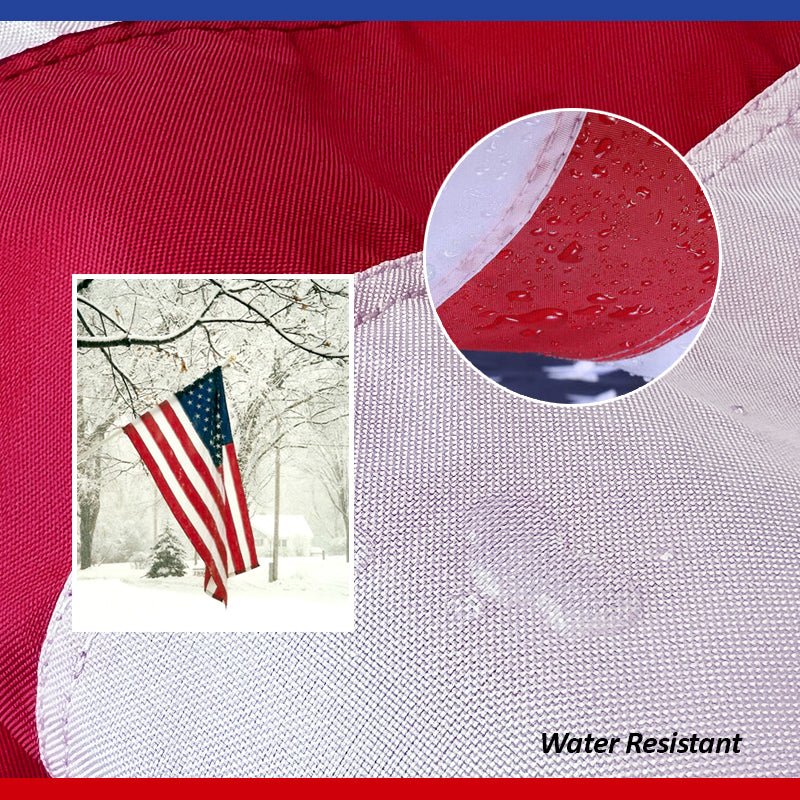 Luckybay American Flag – Premium Outdoor USA Flag with Embroidered Stars, Heavy - Duty Fabric, Durable US Flag for Outside Display by Luckybay | Home & Garden > Decor > Flags & Banners > Flags | Amurx