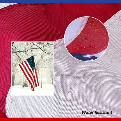 Luckybay American Flag – Premium Outdoor USA Flag with Embroidered Stars, Heavy - Duty Fabric, Durable US Flag for Outside Display by Luckybay | Home & Garden > Decor > Flags & Banners > Flags | Amurx