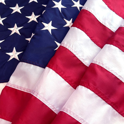 Luckybay American Flag – Premium Outdoor USA Flag with Embroidered Stars, Heavy - Duty Fabric, Durable US Flag for Outside Display by Luckybay | Home & Garden > Decor > Flags & Banners > Flags | Amurx