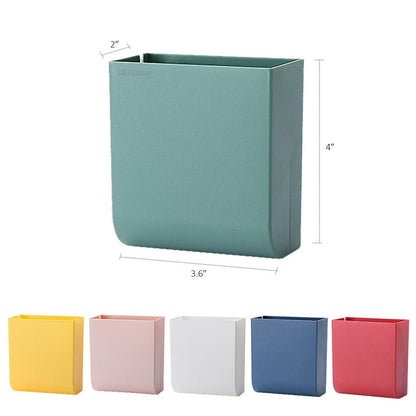 Luckybay D4 Wall Mount Phone Holder – Adhesive Stand with Cable Hole for Charging Phones, TV Remotes & Accessories – Multipurpose Organizer for Home & RV by Luckybay | Wall Mount Phone Holders & Stands | Amurx