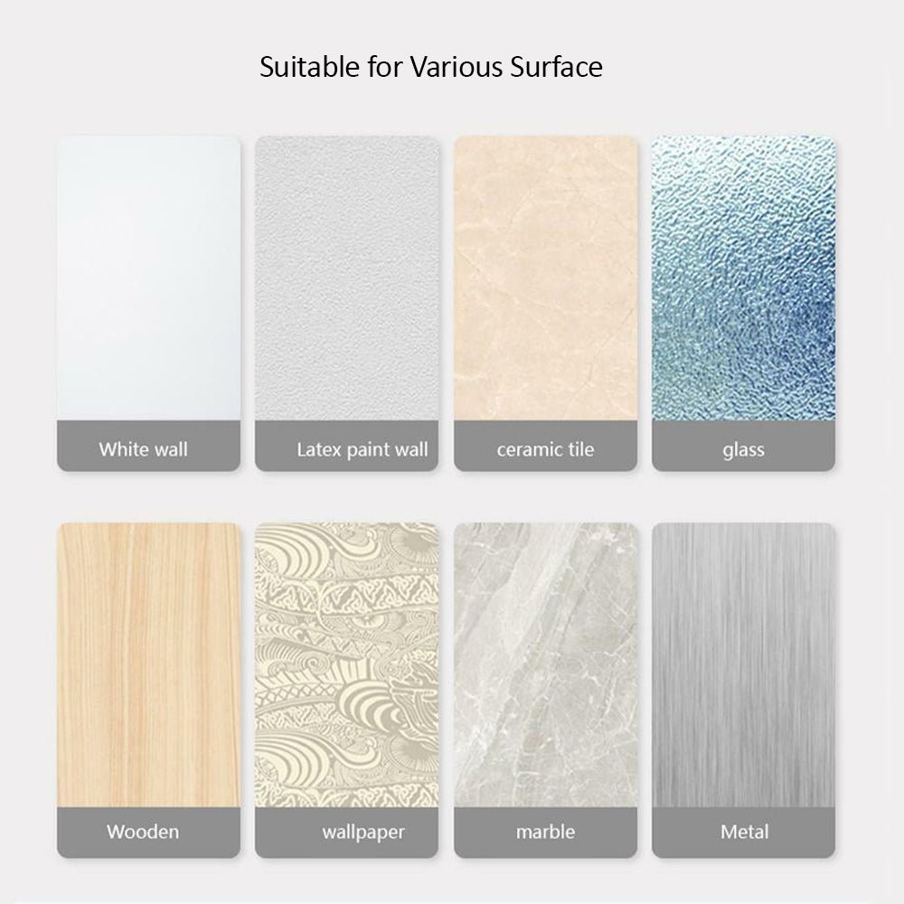 Luckybay D5 Wall Mount Phone Holder – Adhesive Storage Box with Cable Hole for Charging Phones, TV Remotes & Accessories – Bedside Multipurpose Organizer by Luckybay | Wall Mount Phone Holders & Stands | Amurx