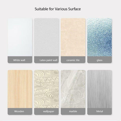 Luckybay D5 Wall Mount Phone Holder – Adhesive Storage Box with Cable Hole for Charging Phones, TV Remotes & Accessories – Bedside Multipurpose Organizer by Luckybay | Wall Mount Phone Holders & Stands | Amurx