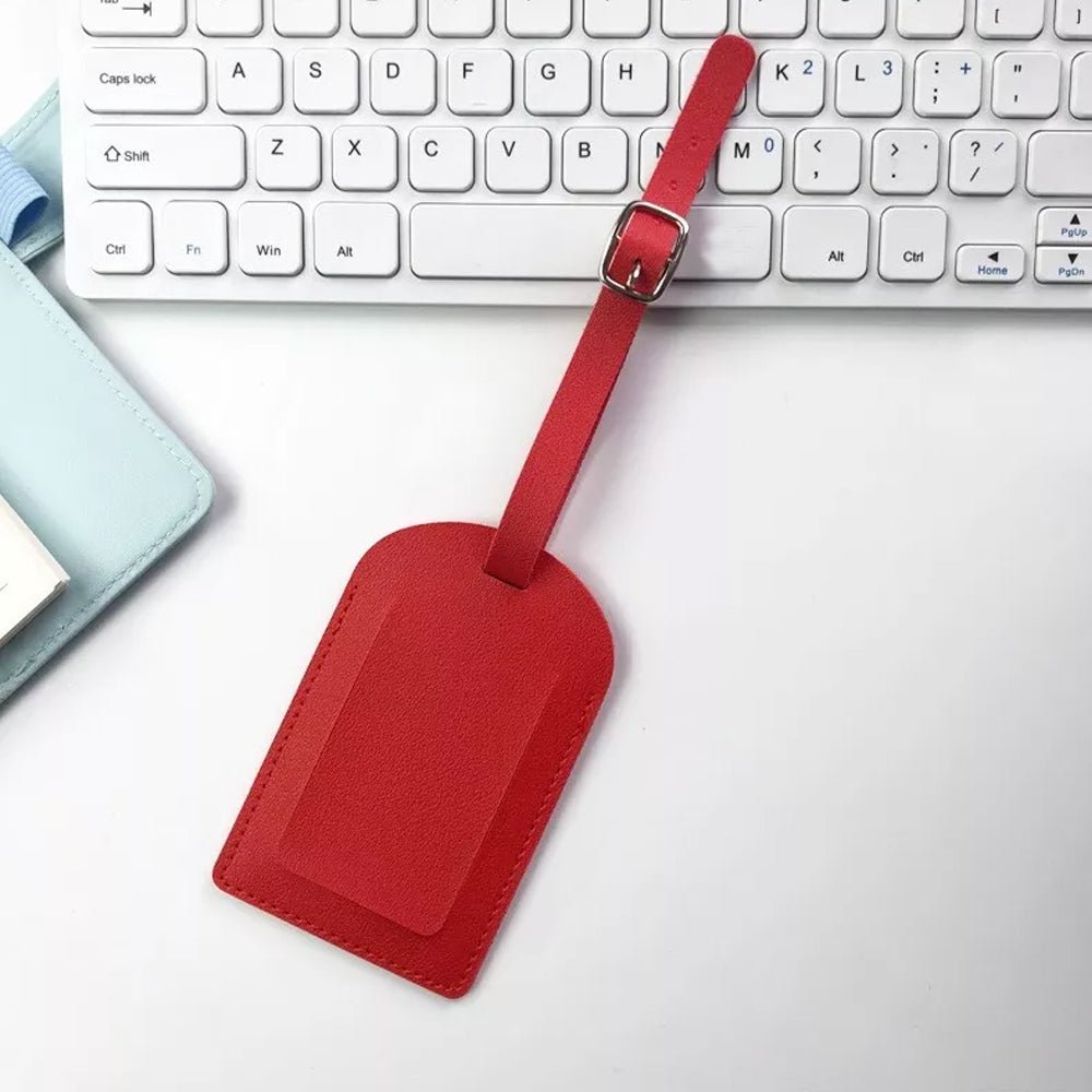 Luckybay Genuine Leather Luggage Tags 2 - Pack – Handcrafted Travel Bag ID Tags with Privacy Cover for Suitcases, Backpacks & Carry - On by Luckybay | Luggage & Bags > Luggage Accessories > Luggage Tags | Amurx