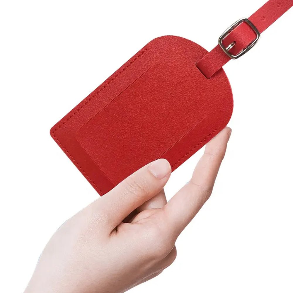 Luckybay Genuine Leather Luggage Tags 2 - Pack – Handcrafted Travel Bag ID Tags with Privacy Cover for Suitcases, Backpacks & Carry - On by Luckybay | Luggage & Bags > Luggage Accessories > Luggage Tags | Amurx