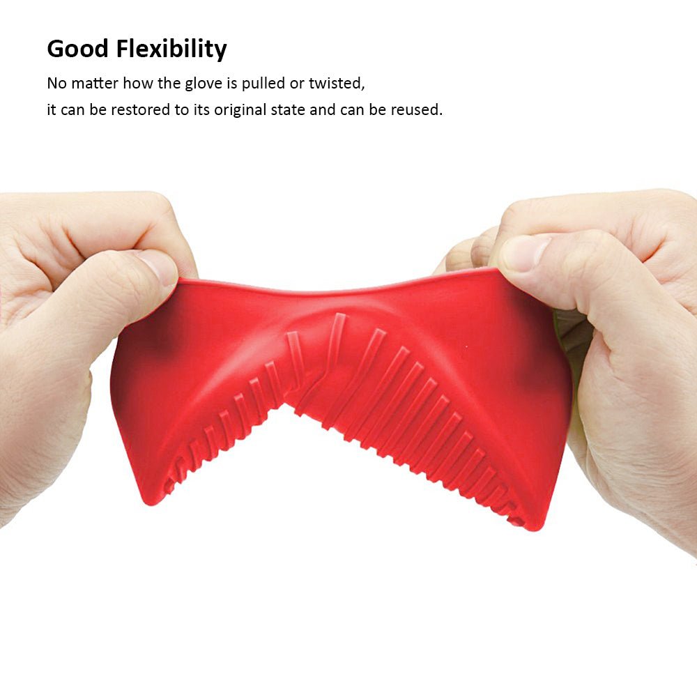 Luckybay Mini Oven Gloves – Silicone Heat Resistant Pinch Mitts & Potholders for Kitchen Cooking, Baking, BBQ & Kitchen Use by Luckybay | Home & Garden > Kitchen & Dining > Kitchen Tools & Utensils > Oven Mitts & Pot Holders | Amurx