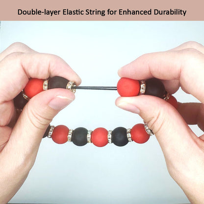 Luckybay Silicone Beaded Keychain Bracelet for Women – Stylish Car Key Ring Wristlet with Tassel, Waterproof, Lightweight & Comfortable by Luckybay | Apparel & Accessories > Handbag & Wallet Accessories > Keychains & Keyrings | Amurx