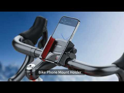 Kamon Bike Phone Mount Holder M399 – Motorcycle & Scooter Handlebar Phone Clamp with 360° Rotation, Camera-Friendly Design – Fits 4.5"-7.0" Phones