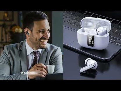 Kamon K40 Bluetooth 5.3 Wireless Earbuds with Mic, LED Display, Waterproof